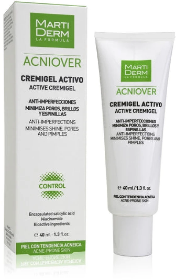MARTIDERM Acniover aktyvus kremas - gelis, 40 ml