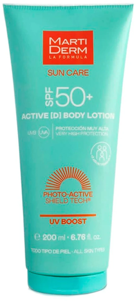 Martiderm Actived [D] SPF 50 kūno losjonas nuo saulės, 200 ml
