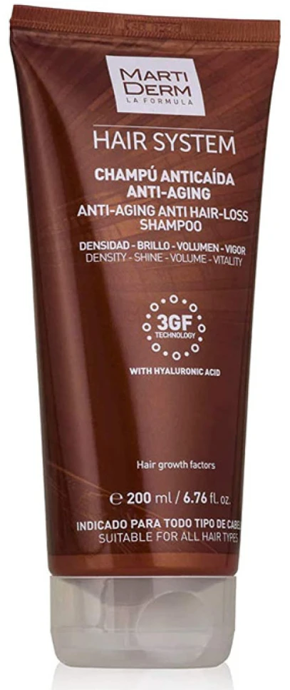 Martiderm Anti Sebum antiseborėjinis šampūnas nuo plaukų slinkimo, 200ml