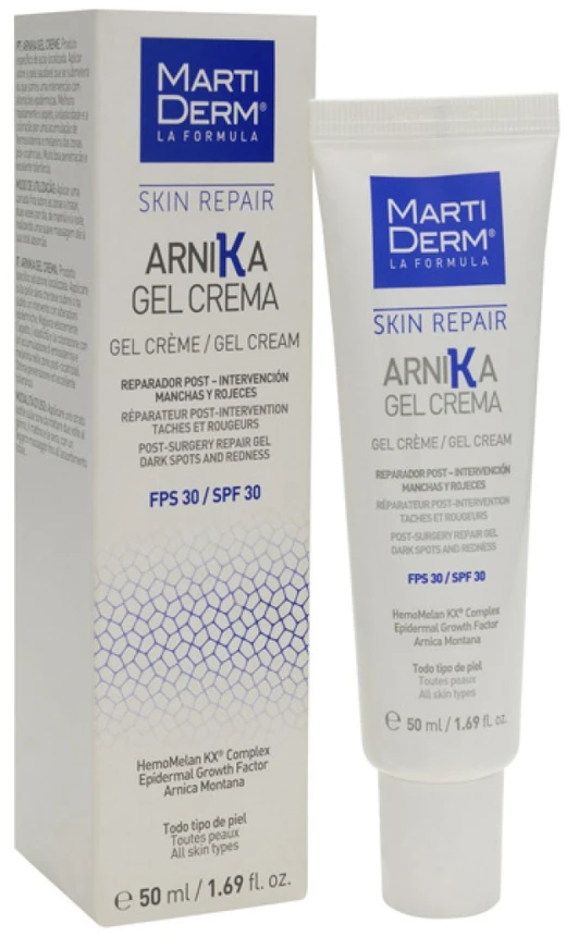 Martiderm "Arnika" gelinis kremas Spf 30 50ml