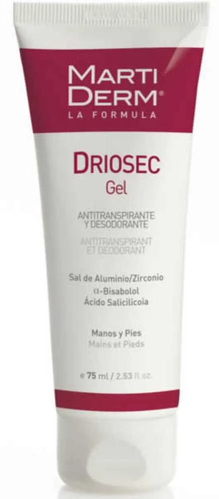 Martiderm Driosec rankų ir pėdų gelis 75ml tūbelė