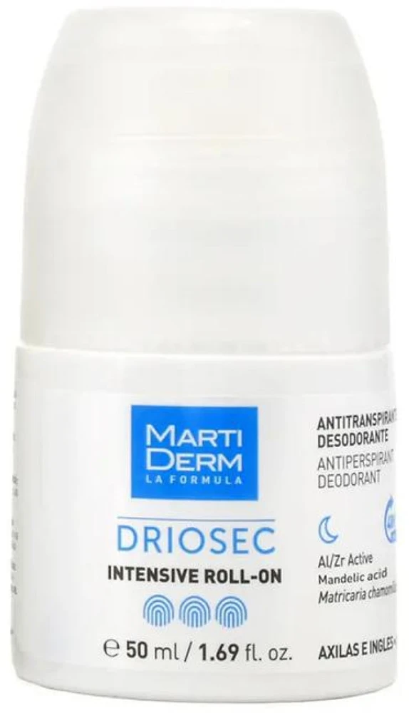 Rutulinis dezodorantas-antiperspirantas Martiderm Driosec Intensive, 50 ml