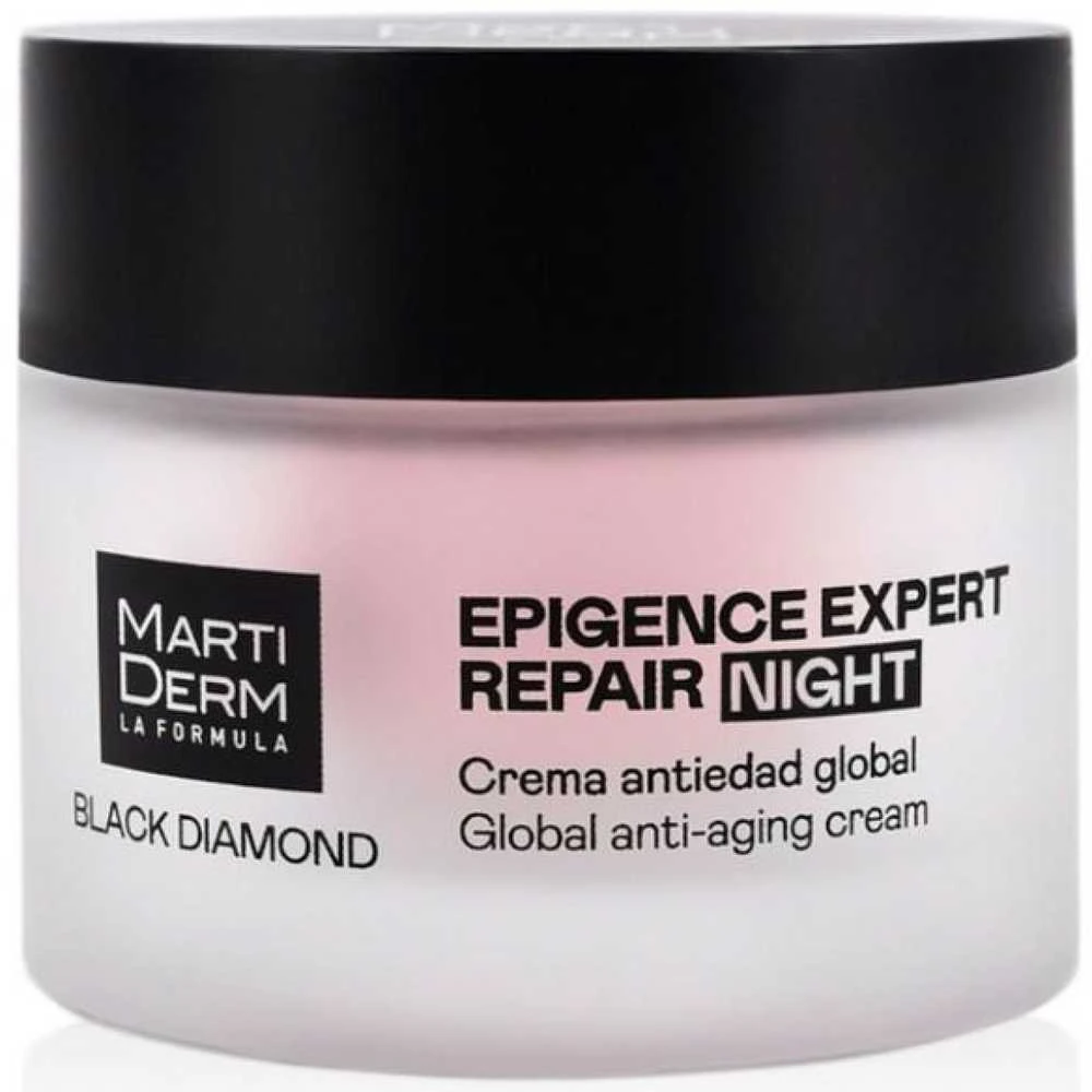Martiderm Juodas DIAMOND Epigence Expert Night Repair Kreminis naktinis veido kremas, 50 ml