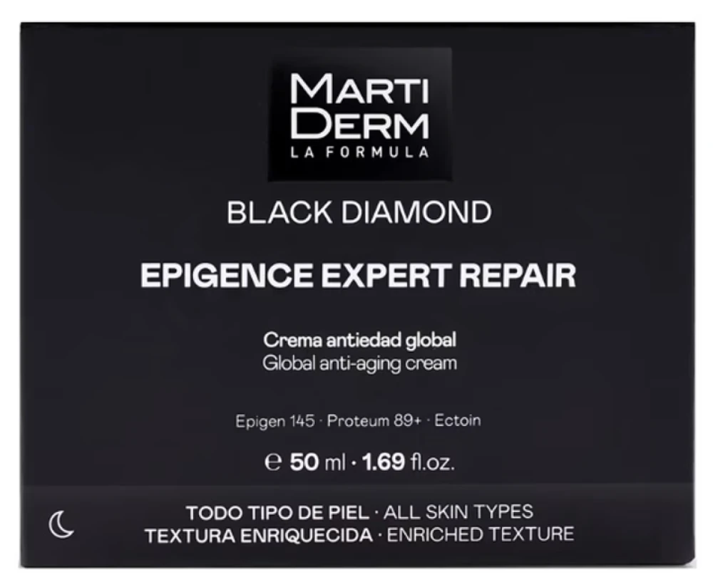 MartiDerm Juodas DIAMOND Epigence Expert Repair dieninis veido kremas, 50 ml