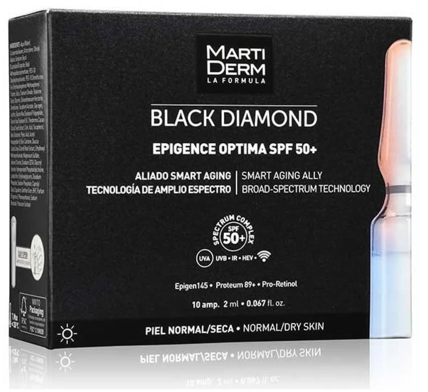 Martiderm veido ampulės Epigence Optima SPF 50+, 10 vnt.