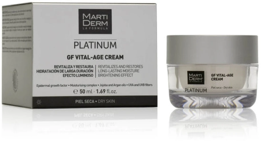 "Martiderm Vital-Age" kremas su apsauginiu filtru Spf15 labai sausai ir sausai odai 50ml