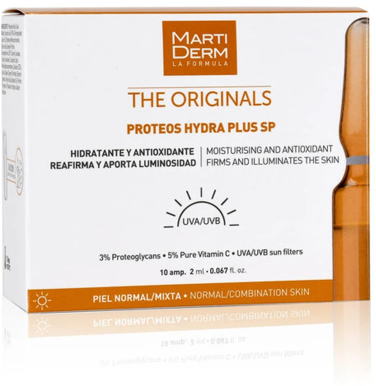 Martiderm Proteoglycans Spf15 10x2ml Kapsulės