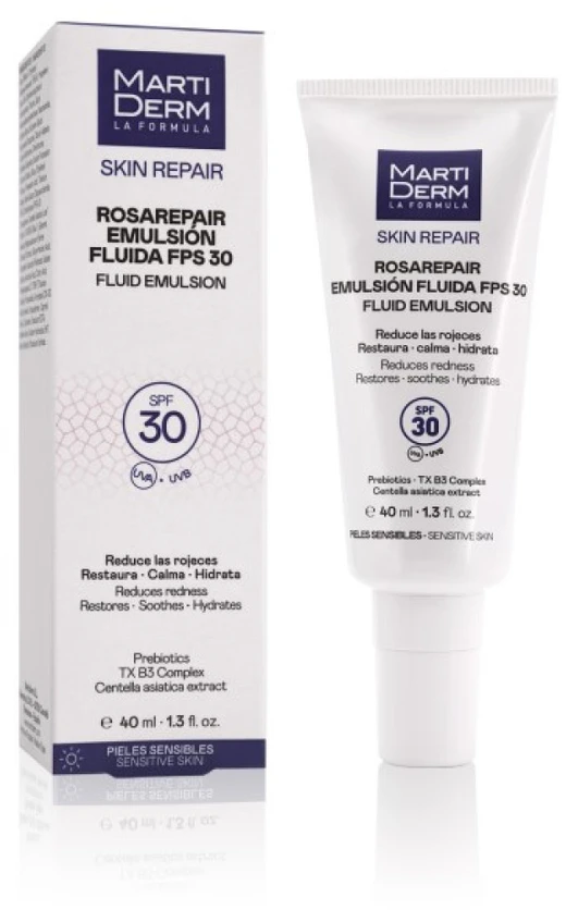 Martiderm Rosarepair Fluid Emulsion Fluidas-emulsija su SPF30 40ml