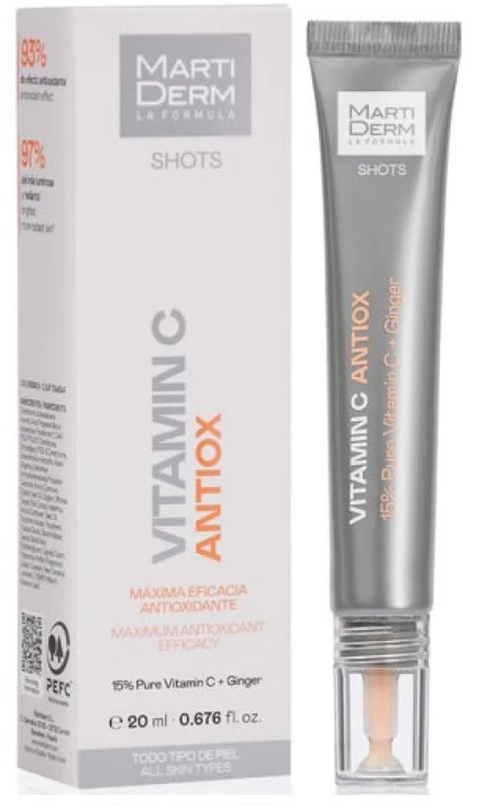 MARTIDERM veido odos koncentratas VITAMIN C ANTIOX SHOTS, 20 ml