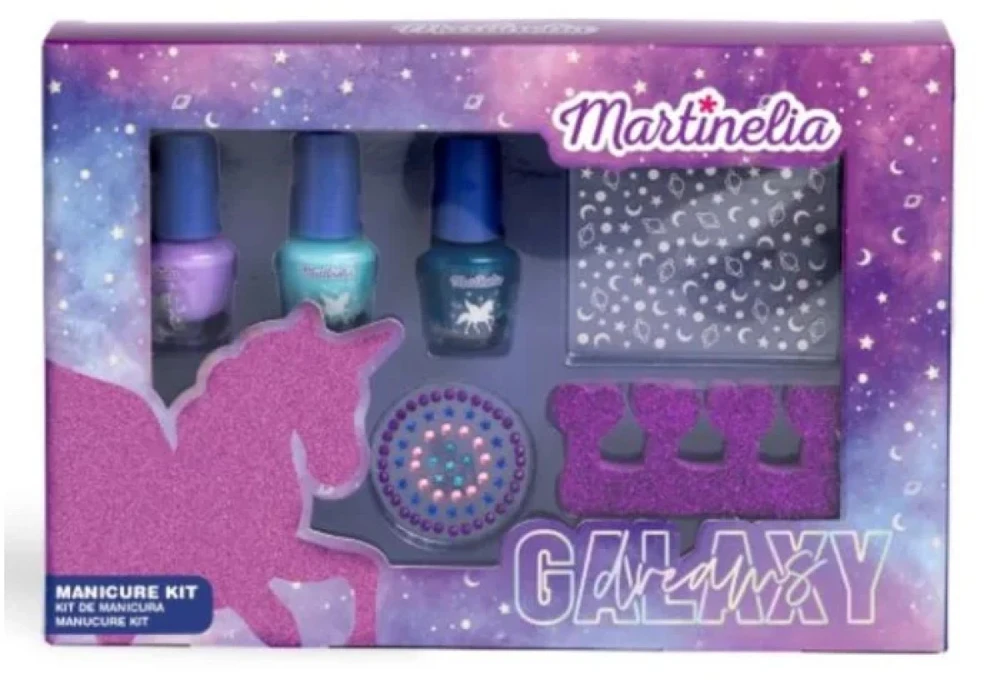 Martinelia Galaxy Dreams Manicure Set manikiūro rinkinys vaikams