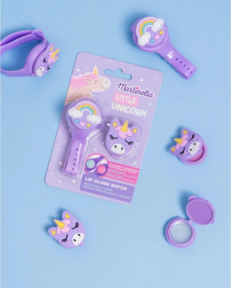 Martinelia Little Unicorn Lūpų blizgis Watch vaikiškas lūpų blizgis-laikrodis