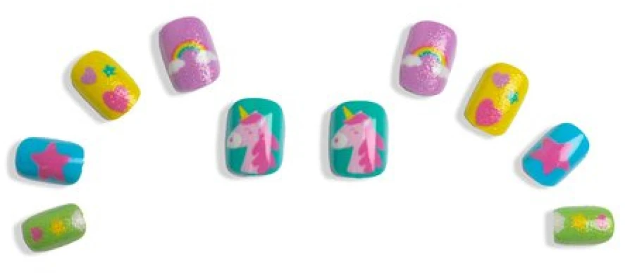 Martinelia Little Unicorn Nails dirbtiniai nagai, 10 vnt.