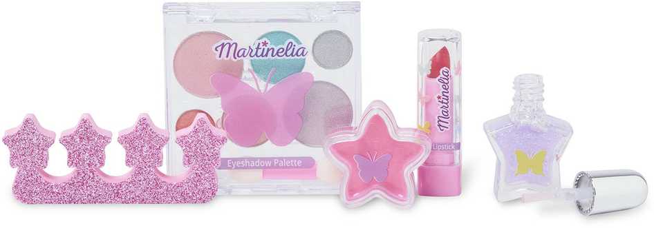 Martinelia Shimmer Wings Bagpack And Beauty Set vaikiškos kosmetikos rinkinys kuprinėje
