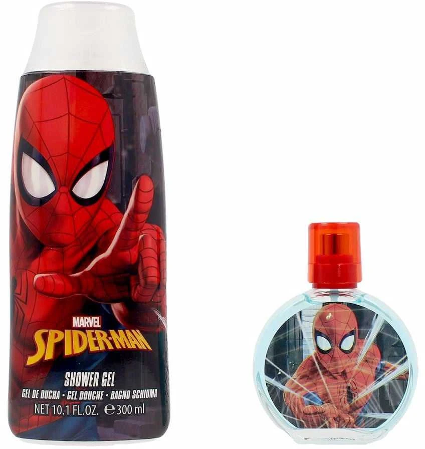 Fragrances For Children Marvel Air-Val Spider-Man rinkinys vaikams (kuprinė + EDT, 50 ml + dušo želė, 300 ml)