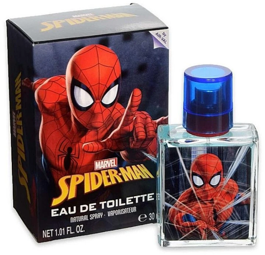Marvel Air-Val Spiderman EDT tualetinis vanduo vaikams, 30 ml