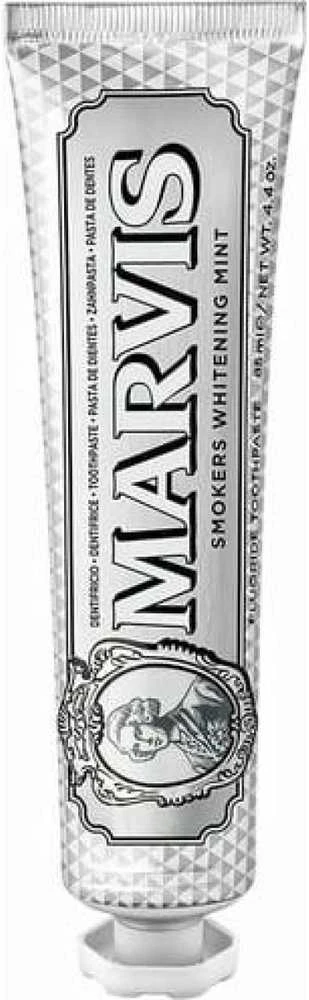 Marvis Smokers Whitening Mint Balinanti dantų pasta rūkantiems, 25 ml
