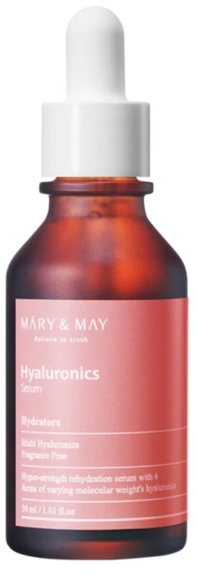 Mary&May MARY & MAY Hyaluronics Serum drėkinantis veido serumas, 30 ml