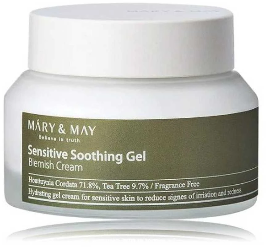 Mary And May Mary Amp May MARY - MAY "Sensitive" raminamasis gelis (kremas) 70 g