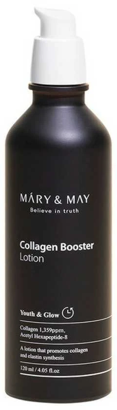 Mary & May Collagen Booster Lotion jauninantis ir spindesio suteikiantis veido losjonas, 120 ml