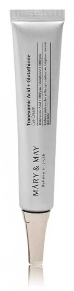 Mary&May Mary & May Tranexamic Acid + Glutathione Paakių kremas paakių kremas nuo raukšlių, 30 ml