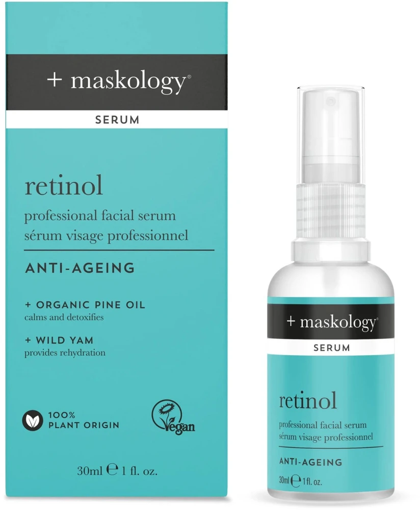 maskology RETINOL Professional Facial Serum veido serumas su retinoliu, 30 ml