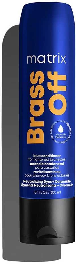 Matrix kondicionierius su neutralizuojančiu ir drėkinančiu poveikiu Brass Off (Mėlyna kondicionierius), 300 ml