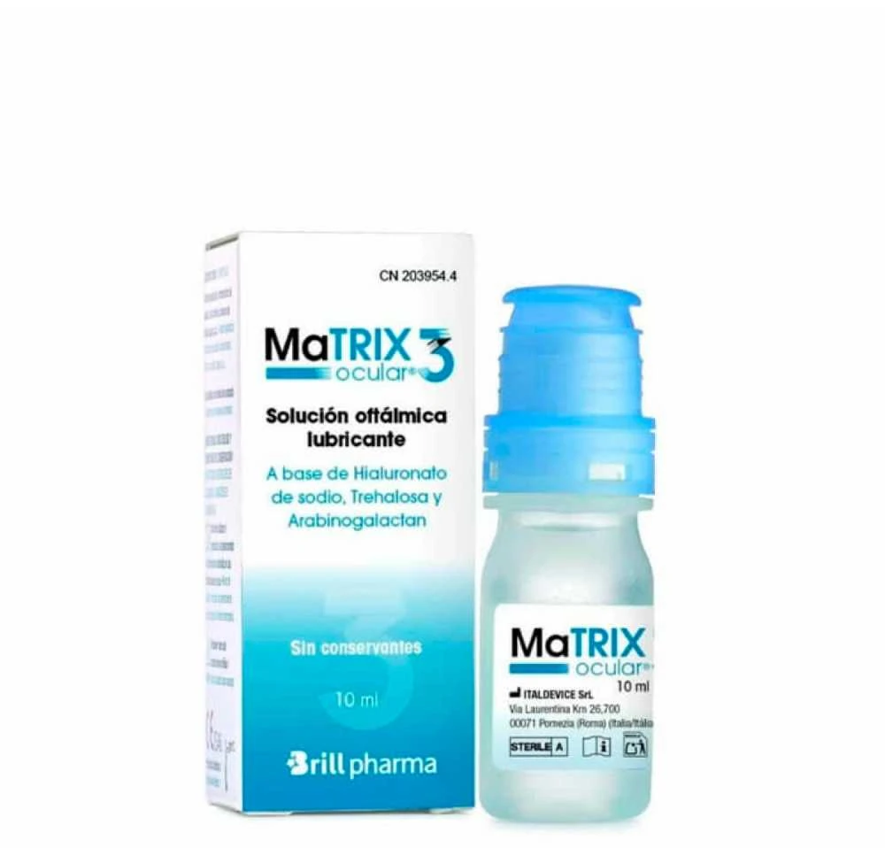 Matrix Ocular 3 oftalmologiniai lašai 10ml