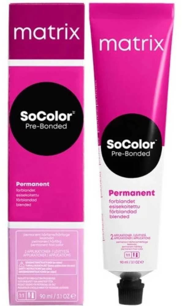 Ilgalaikiai plaukų dažai Matrix SoColor Pre-Bonded Permanent 90 ml - 509Na