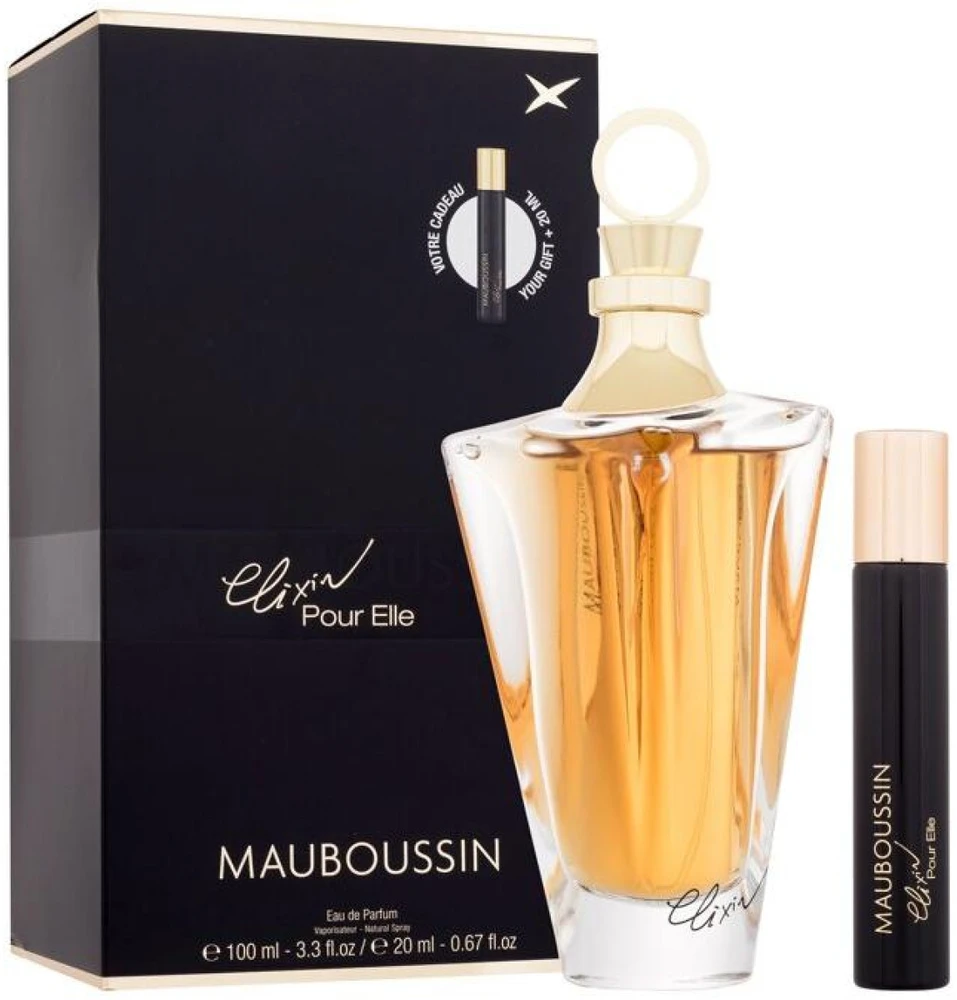 Mauboussin Eliksyras Pour Elle rinkinys moterims (EDP, 100 ml + EDP, 20 ml)