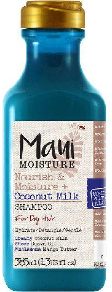 Maui Kokosų pieno maitinamasis plaukų šampūnas 385ml