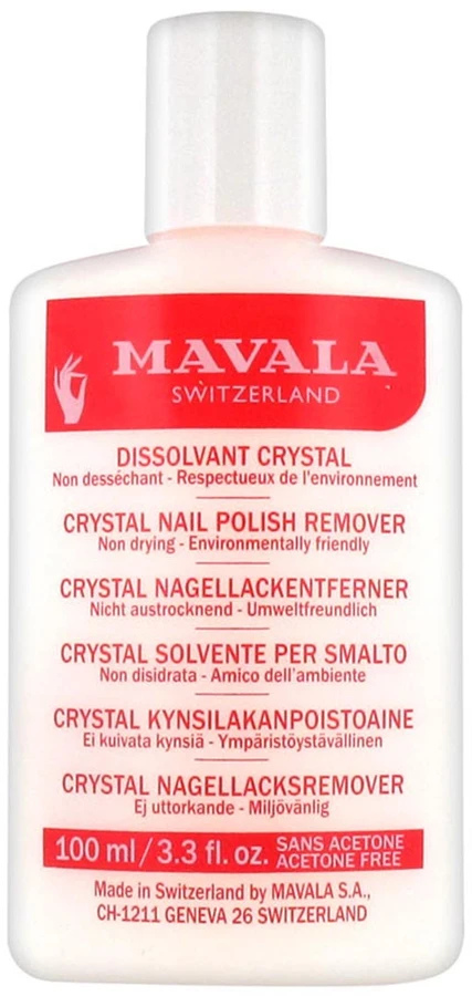 "Mavala Crystal" nagų lako valiklis 100ml