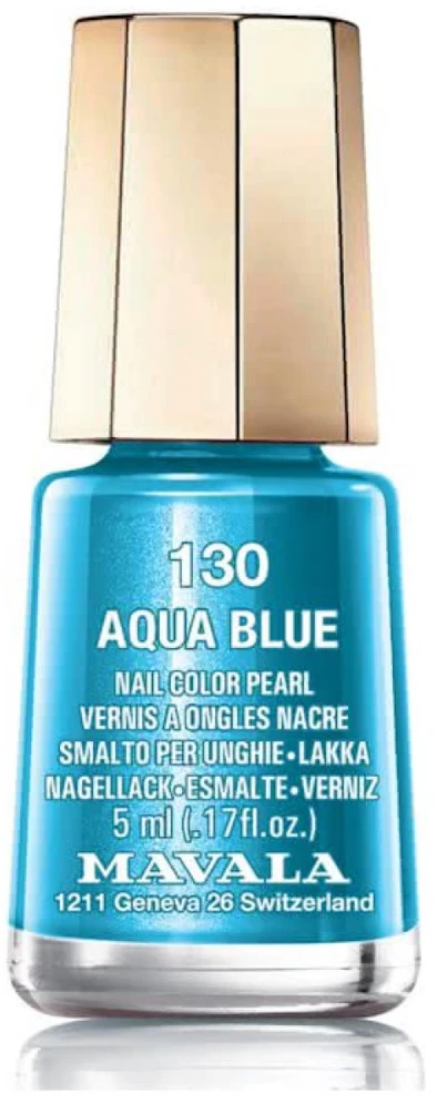 "Mavala" nagų lakas 130 Aqua Mėlyna 5ml
