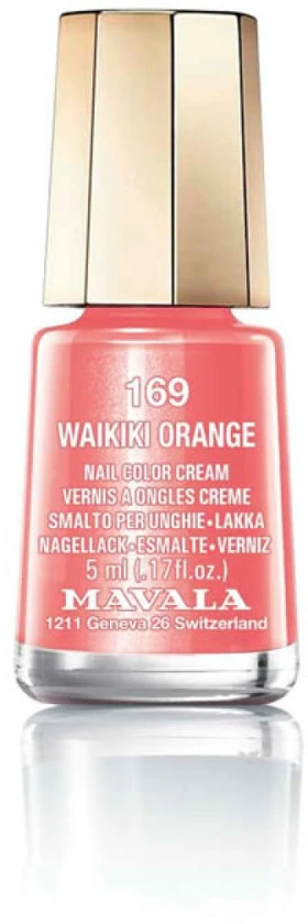 Mavala nagų lakas 169 Waikiki Oranžinis 5ml