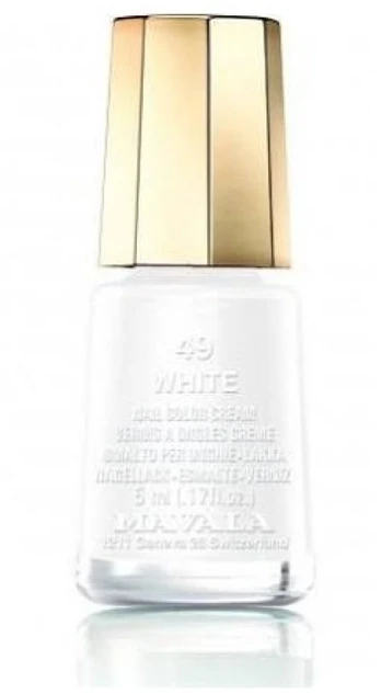 Mavala nagų lakas 49 Baltas 5ml