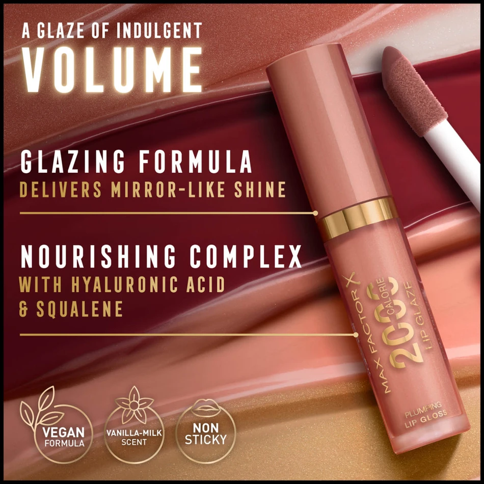 Max Factor 2000 Calorie Lip Glaze Lūpų blizgis, spalva - 000 Melting Ice