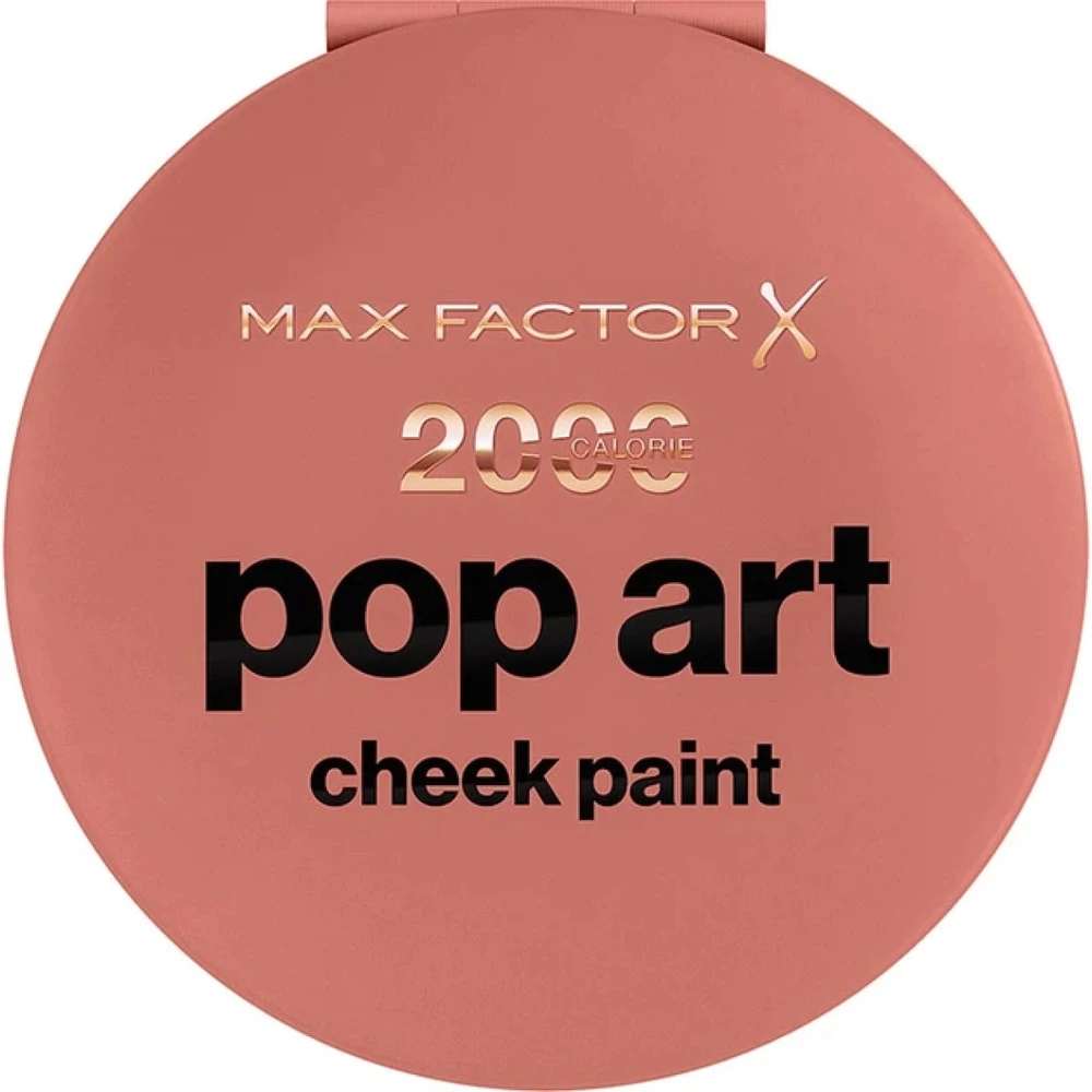 „Max Factor 2000 Calorie Pop Art Cheek Paint Blush“ skaistalai, atspalvis: 40 „One & Done“, 5 g