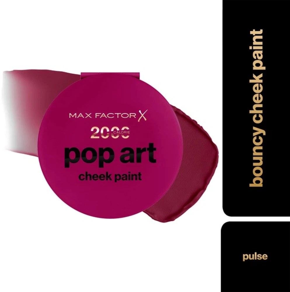 „Max Factor 2000 Calorie Pop Art Cheek Paint Blush“ skaistalai, atspalvis: 10 Pulse, 5 g