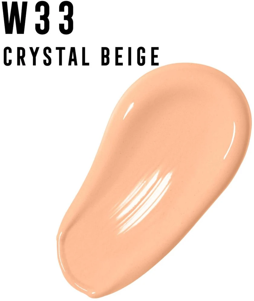 Max Factor Facefinity All Day Flawless makiažo pagrindas moterims 30 ml, spalva: W33 Crystal Beige