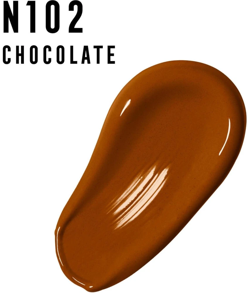 Max Factor Facefinity All Day Flawless makiažo pagrindas moterims 30 ml, spalva: N102 Chocolate