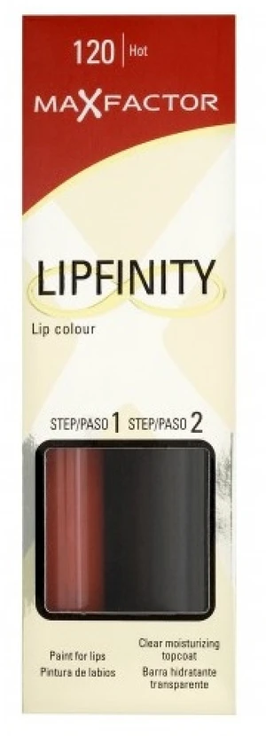 "Max Factor Lipfinity" lūpų dažai 120 Hot