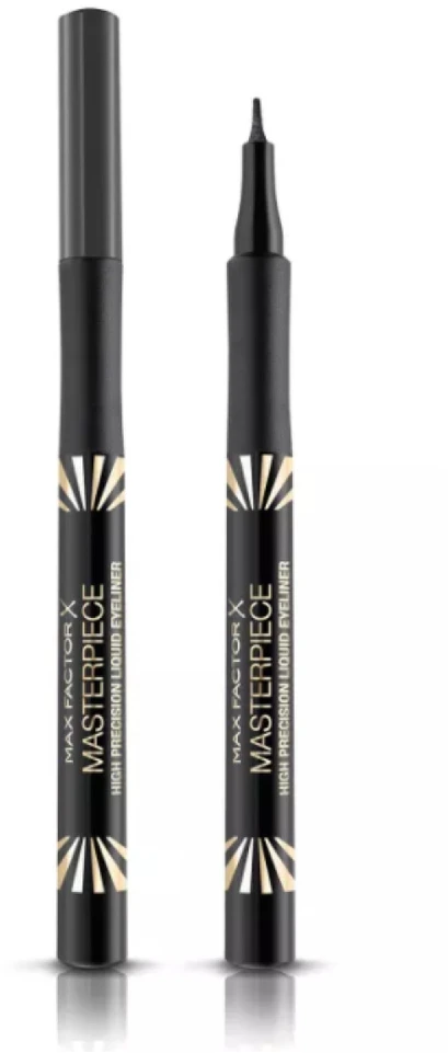 "Max Factor Masterpiece" didelio tikslumo skystas akių pieštukas 01 Juodas