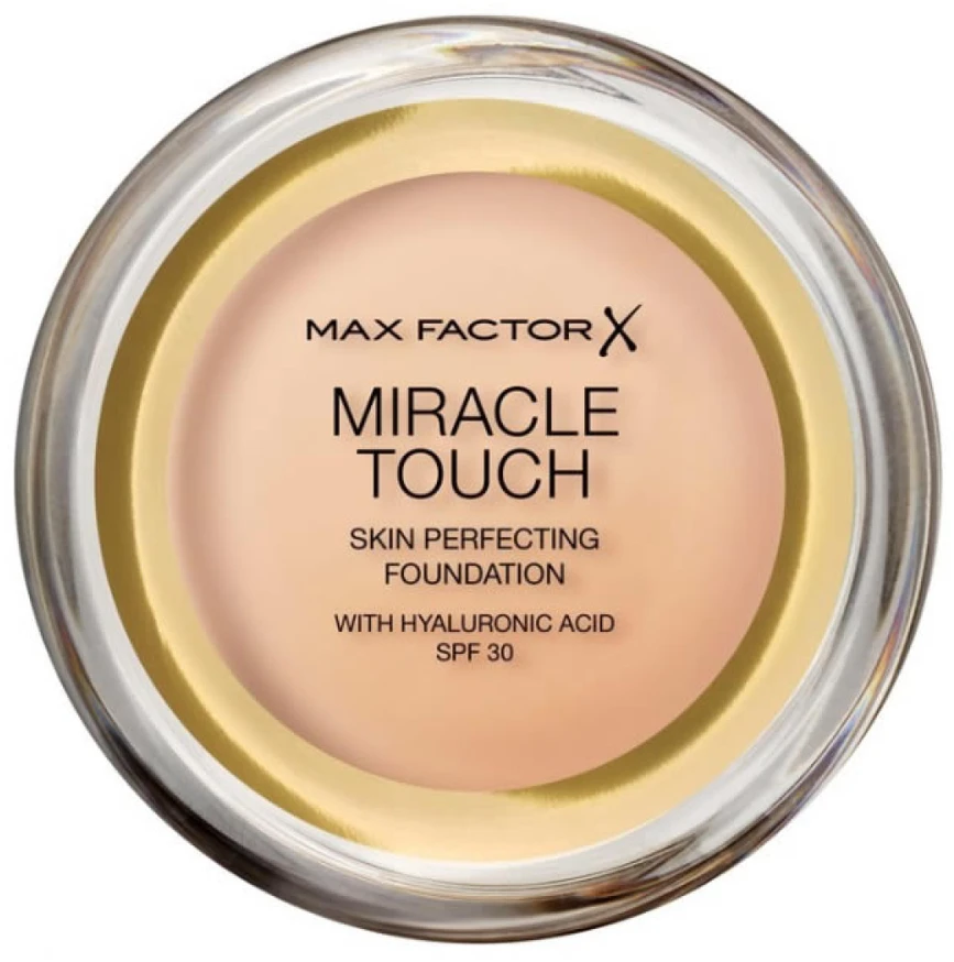 "Max Factor Miracle Touch" tobulinantis odos pagrindas Spf30 080 Bronze