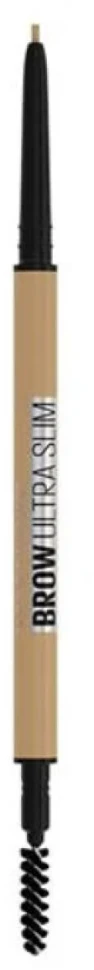 "Maybelline Brow Ultra Slim Defining Eyebrow Pieštukas 01 Skirtas šviesiems plaukams" antakių pieštukas