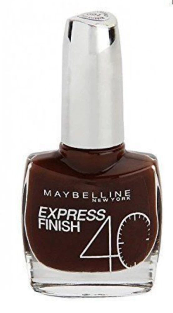 Maybelline Express Finish 40 Seconds nagų lakas Nr. 760 Brown Frost, 10 ml