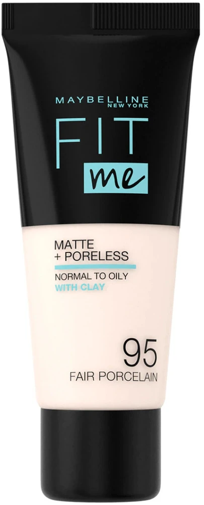 Maybelline Fit Me Matte & Poreless 095 Fair Porcelain Vamzdelis Skystis 30 ml