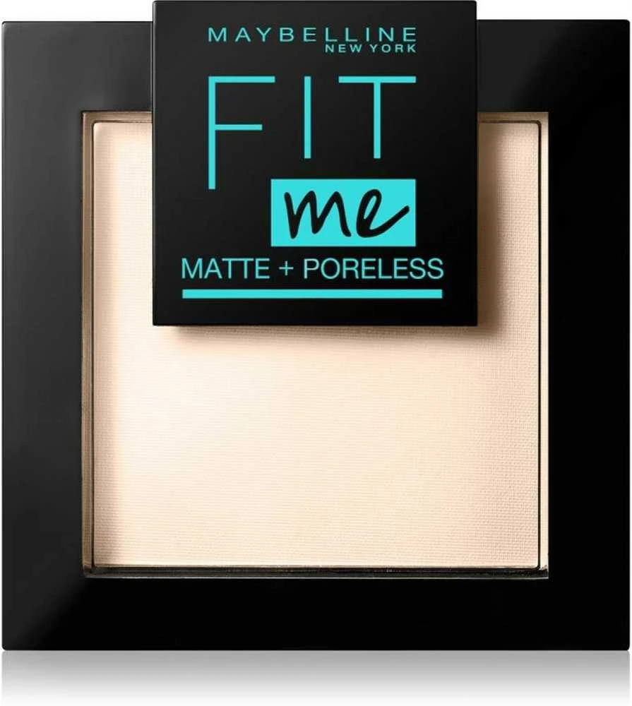 Maybelline Fit Me Matte & Poreless Powder 105 Natural veido pudra 1