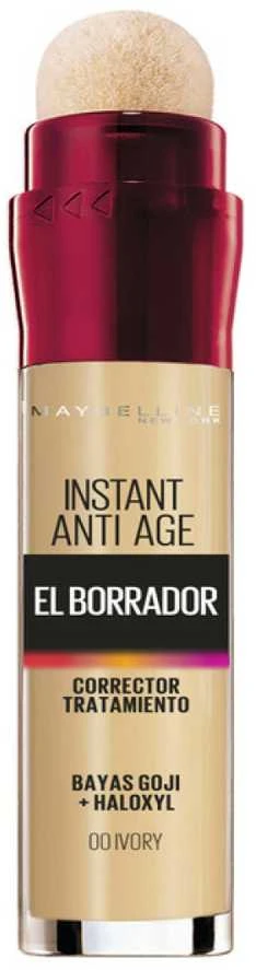 Maskuojamoji priemonė Maybelline Instant Age Rewind Eraser Dark Circles Treatment Maskuoklis 00 Ivory 6ml