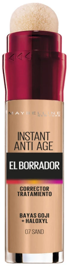 Maskuojamoji priemonė Maybelline Instant Age Rewind Eraser Dark Circles Treatment Maskuoklis 07 Sand 6ml