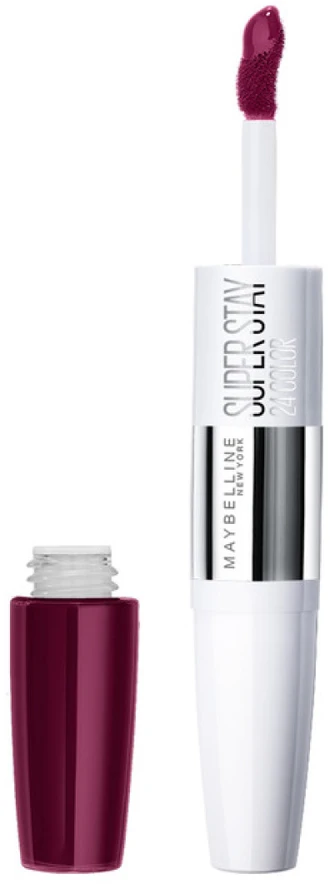 Lūpų dažai Maybelline Superstar 24 2 žingsnių skystas makiažas 250 Cukrinė slyva