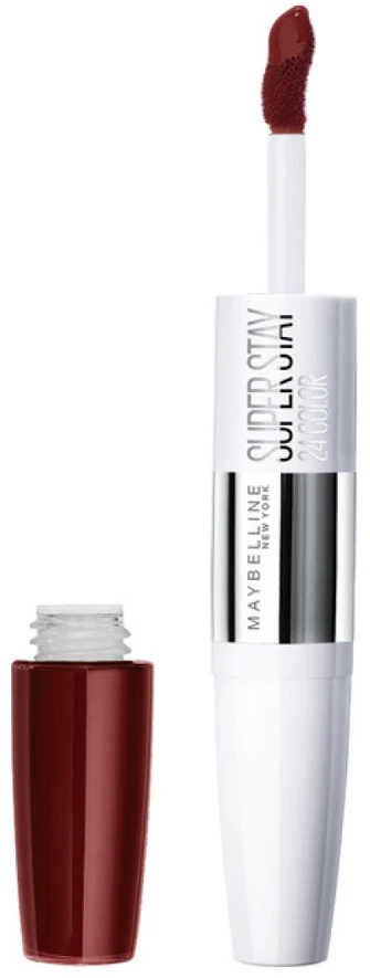Maybelline New York Superstay 24H Skysti lūpų dažai, spalva - 542 Cherry Pie